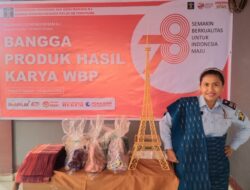 Rutan Tarutung Gelar Pameran One Day One Prison’s Product, Hasil Karya Warga Binaan Rutan Tarutung