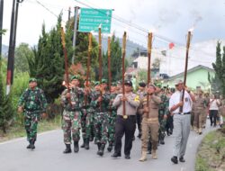 Mengenang Sejarah Detik-Detik Kemerdekaan, Wakapolres Toba: Teruskan Kemerdekaan Dengan Bekerja Bersama