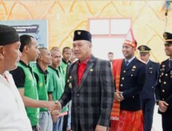 Kunjungan Bupati Taput Ke Lapas Siborongborong Disambut Baik Warga Binaan, 603  Dapat Remisi Dan 15 Langsung Bebas