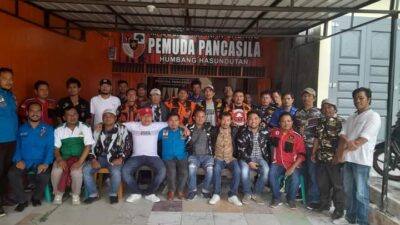 Coffe Morning Elemen Masyarakat Dengan Pihak Rutan Humbahas Dikantor Pemuda Pancasila Dolok Sanggul