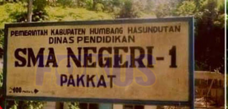 Pembangunan Beberapa Ruangan SMA Negeri 1 Pakkat, Harus Dikawal Masyarakat