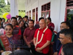 Peresmian SMP Negeri 6 Sipahutar, Bupati Taput Disambut Meriah Oleh Warga Kecamatan Sipahutar