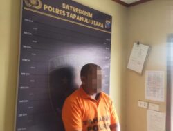 Kens Si Bandar Sabu-Sabu Di Bona Pasogit , Perjalanannya Berakhir Di Penjara Polres Taput