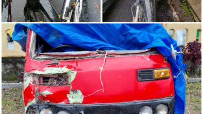 Lagi, Kecelakaan Angkot Dengan 2 Sepeda Motor Di Sangkar Nihuta Kab. Toba
