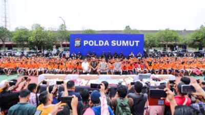 Patut Diapresiasi, Polda Sumut Tangkap 1.596 Pengguna dan Jaringan Narkoba