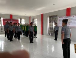 Rutan Humbahas Kanwil Kemenkumham Sumut Laksanakan Upacara Peringatan Hari Kesaktian Pancasila
