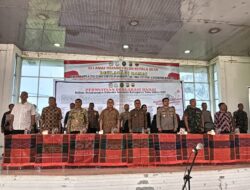 Kapolres Toba Hadiri Deklarasi Pilkades Damai Di Kabupaten Toba
