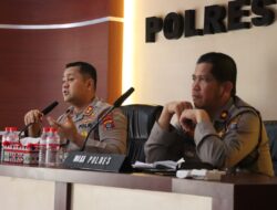 Polres Taput Gelar Lat Pra Ops Operasi Mantap Brata 2023/2024