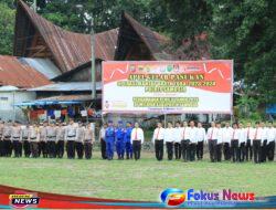 Polres samosir Melaksanakan Apel Pasukan Operasi Mantap Brata Toba Tahun 2023-2024