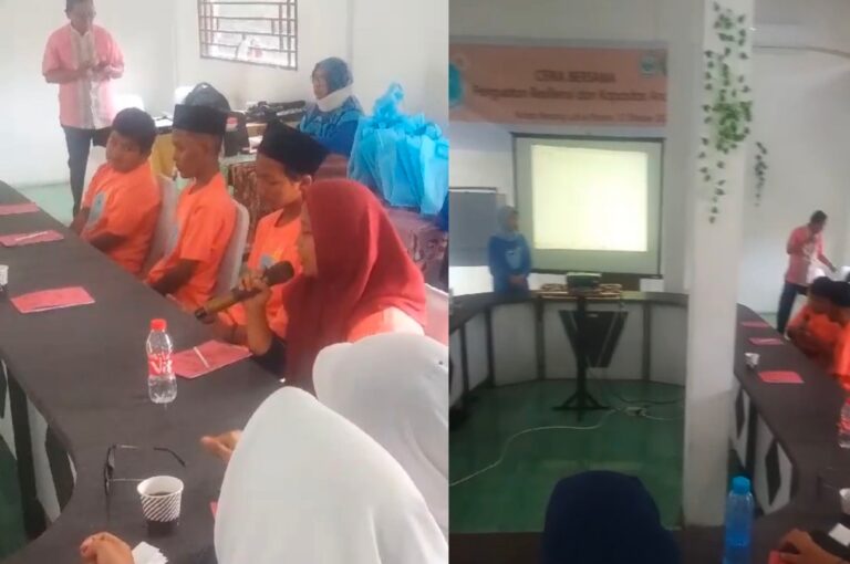 ZATIRA Dan Unimed Gelar Kegiatan Ceria Bersama Penguatan Resilliensi dan Kapasitas Anak Di Kolam Renang Deli Serdang