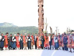 Taman Totem Dunia Di kawasan Water Front City Pangururan Diresmikan