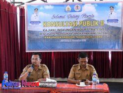 Dinas Lingkungan Hidup Samosir Gelar Uji Publik KLHS RPJPD Tahap II