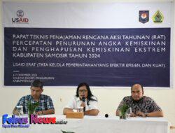 Pemkab Samosir Gelar Rapat Teknis Penajaman Rencana Aksi Percepatan Penurunan Angka Kemiskinan dan Penghapusan Kemiskinan Ekstrem