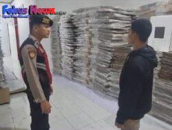 Polres Samosir Amankan Distribusi Surat Suara Pemilu 2024