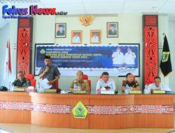 Wakil Bupati Samosir Drs Martua Sitanggang MMbBuka Forum Konsultasi Publik Ranwal RKPD Kabupaten Samosir Tahun 2025.