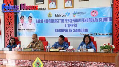 Pemkab Semosir Tekankan Perlunya Penetapan Lokasi Desa/Kelurahan Prioritas Interversi Stunting