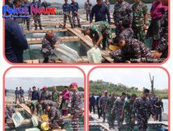 Yonif 10 Marinir/SBY ajak Masyarakat Pesisir Budidayakan Ikan Laut