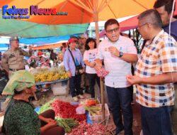 Pejabat Bupati Taput Laksanakan Kunjungan Ke Pasar Tarutung