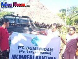 Bukti Kepedulian PT Bumi Indah Serahkan Bantuan Sembako Di Kabupaten Sumba Barat Daya