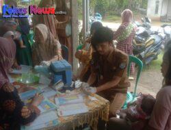 Posyandu Desa Padang Kedongdong Laksanakan Pelayanan Kesehatan Balita