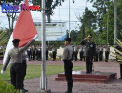 Peringati Hari Lahir Pancasila 2024, Polres Humbahas Laksanakan Upacara