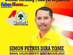 Simon Petrus Dira Tome Nyatakan Sikap Maju Calon Bupati Sabu Raijua 