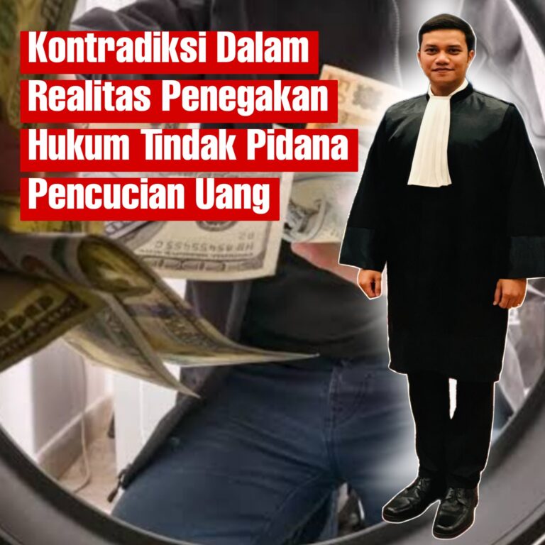 Kontradiksi Dalam Realitas Penegakan Hukum Tindak Pidana Pencucian Uang