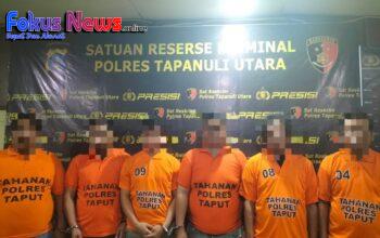 6 Orang Pelaku Penganiayaan Sopir Travel Tiomaz Ditangkap Satres Polres Taput, Masalah Berawal Dari Nomor Kursi Tempat Duduk