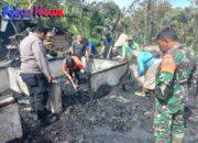 3 Rumah Rata Dengan Tanah Dilalap Sijago Merah Di Adian Koting