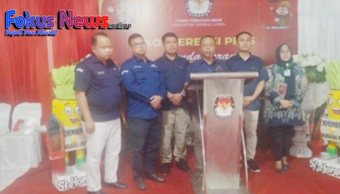 KPU Taput Buka Pendaftaran Calon Bupati, Hari Pertama Masih Nihil