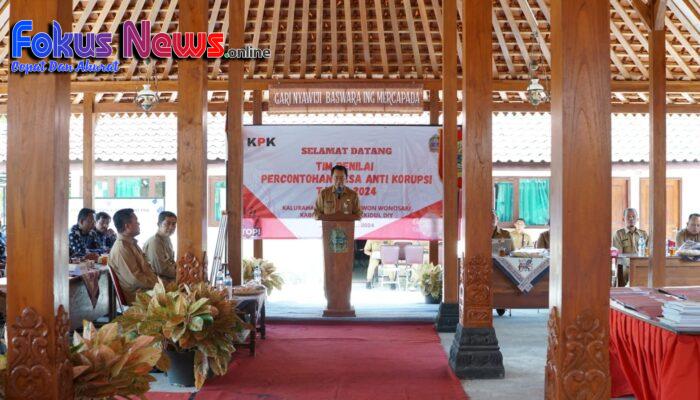 Kalurahan Gari Terpilih Mewakili Penilaian Contoh Desa Anti Korupsi di Kabupaten Gunungkidul