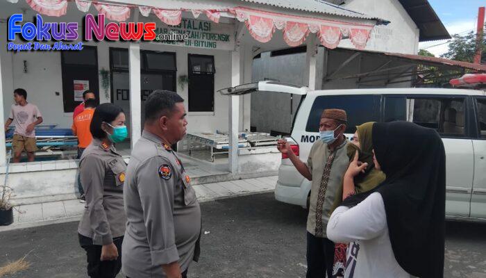 Seorang Bapak 76 Tahun Ditemukan Tewas Dalam Keadaan Tertelungkup di Dapur Rumahnya di Bitung