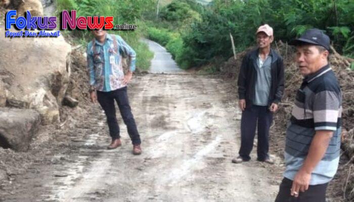 Batu Mardingding Longsor, Semalaman Akhirnya Ditangani Meski tidak dengan serius