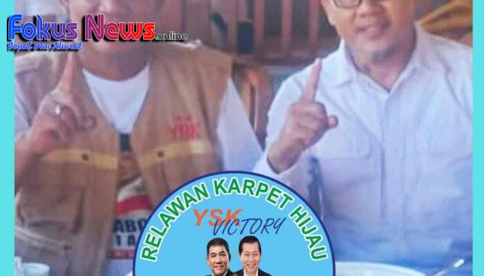 Ketua Relawan Karpet Hijau Kota Bitung Haqqul Yakin YSK – Victory Sebagai Pemenang Pilkada Sulut 2024 Yang Akan Ditetapkan Nanti Oleh KPU Sulut