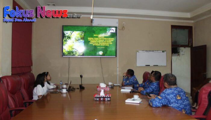 Kepala Kantor Pertanahan Kabupaten Tapanuli Utara Jalin Kerja Sama Dengan Pemkab Taput