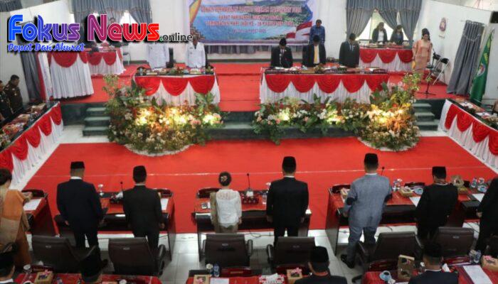 DPRD Toba Gelar Paripurna Hari Jadi Kabupaten Toba ke-26, Utamakan Sinergisitas Pemerintah dan Legislatif