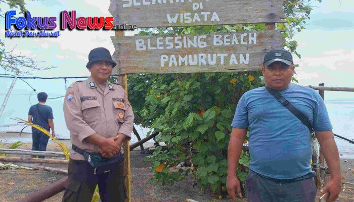 Polres Bitung Amankan Tempat Wisata, Saat Liburan Idul Fitri 1446 H