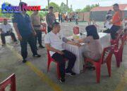 Polres Bitung Gelar Pemeriksaan Kesehatan Berkala, Ini Tujuannya
