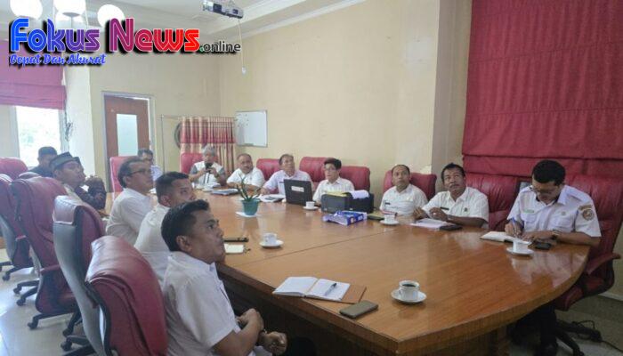 Kantor Pertanahan Tapanuli Utara Hadiri Rapat Pembahasan Penerbitan PKKPR Non Berusaha