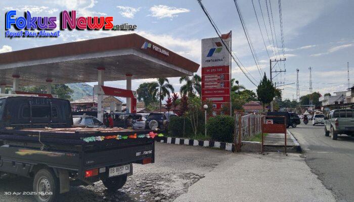 SPBU 14223328 Pangururan Kabupaten Samosir Sering Layani Jerigen