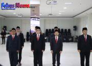 Acara Pelantikan Dan Pengambilan Sumpah Jabatan Pergantian Kepala Kantor ATR/BPN Tapanuli Utara Dilakukan Secara Daring