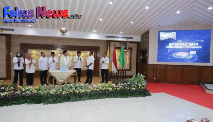Luncurkan Integrasi Data Pertanahan dan Perpajakan Kota Tangerang, Menteri Nusron: Satu Sistem, Transparansi, Tanahnya Terlindungi