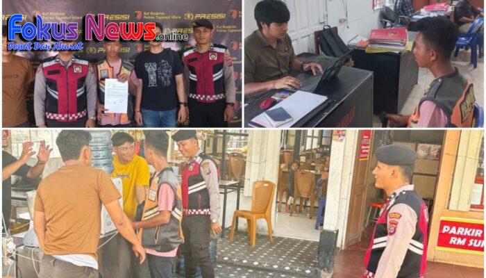 Bersihkan Pungli Dan Premanisme, Polres Taput Amankan 3 Orang