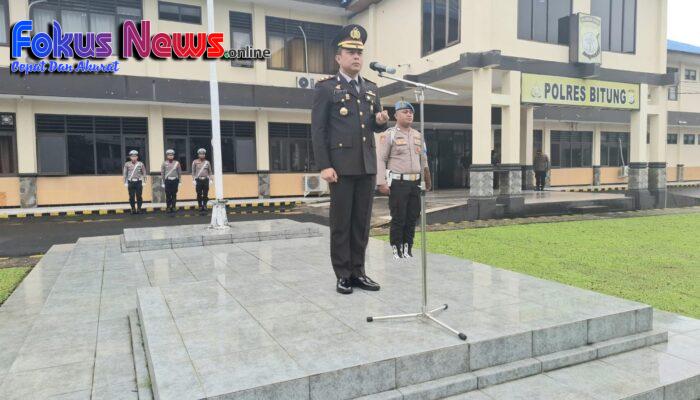 Polres Bitung Pimpin Upacara Hari Lahir Pancasila