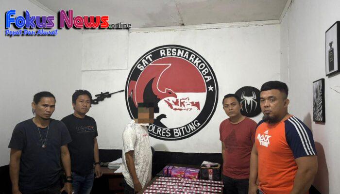 Satresnarkoba Polres Bitung Amankan Pelaku Pengedar Obat Keras Ifarsyl