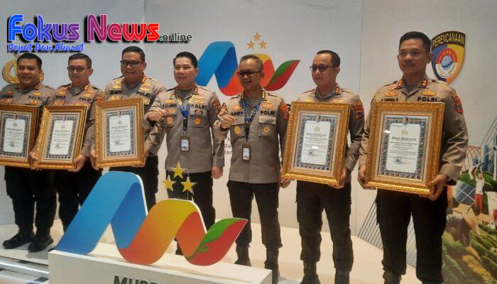 Polres Bitung Raih Penghargaan Nasional Kategori PEKPPP: Komitmen Terwujudnya Pelayanan Publik Prima