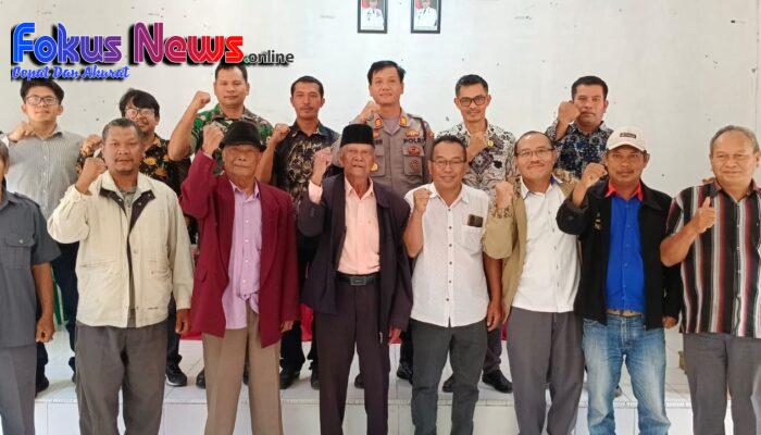 Kantor Pertanahan Kabupaten Tapanuli Utara Hadiri Mediasi Sengketa Batas Tanah di Desa Sipahutar I