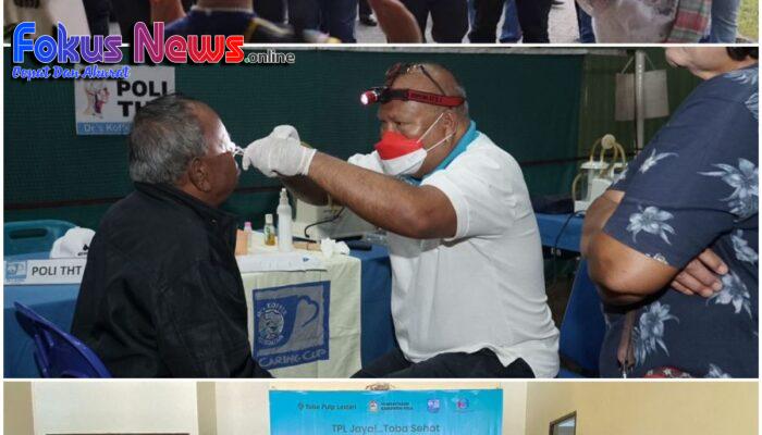 Toba Pulp Lestari Bersama Dr’s Koffie Foundation, IEAM, dan Pemkab Toba Selenggarakan Bakti Sosial Pelayanan Kesehatan Bergerak Bagi 800 Warga