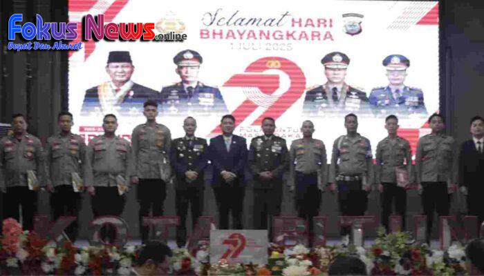 Hari Bhayangkara ke-79, Polres Bitung Apresiasi Tim Patroli Barat dan Timur