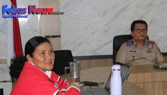Kepala Kantor ATR/BPN Kabupaten Tapanuli Utara Ikuti Sosialisasi Strategi Komunikasi Secara Daring